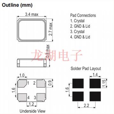 LFXTAL059611RL3K,伊克德,CFPX-180,耐熱晶振