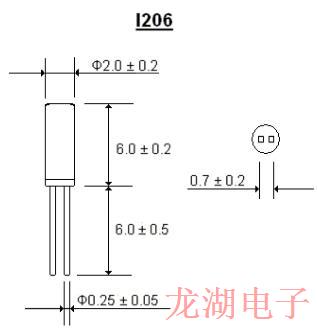ITTI高性能晶振,I206數(shù)碼相機(jī)晶振,I206-32.768KHz-12.5晶振