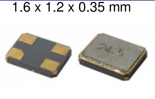 6G藍牙晶體 F1612AS-10‐20‐H‐20‐F‐24.000MHz FCD-Tech石英晶振